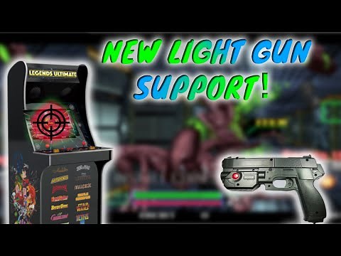 AtGames Legends Ultimate Arcade - Light Gun Support Overview