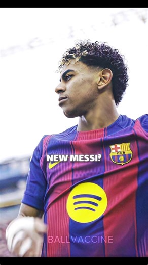 The Next Messi? 🐐✨ #lamineyamal #barcelona #football #messi #shorts