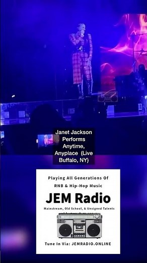 Janet Jackson Performs Anytime, Anyplace in live Buffalo, NY