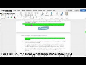 Quinn Retail Services || IL_EX19_EOM6-1 || Excel Module 6 End of Module Project 1 || 100% Marks