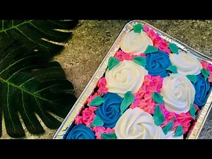 Tray Cake | Royal Icing