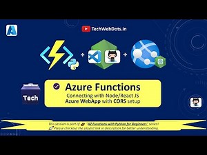 Azure Functions | App Service | Node JS Project Setup | GitHub Workflow | DevOps CI-CD Pipeline