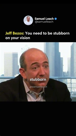 Be Stubborn About The Vision. Flexible About The Plan.
