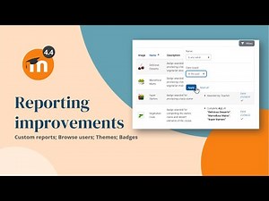 Reporting improvements in Moodle LMS 4.4