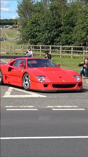 $11M Ferrari F40 LM RACECAR on the Road #shorts #ferrari
