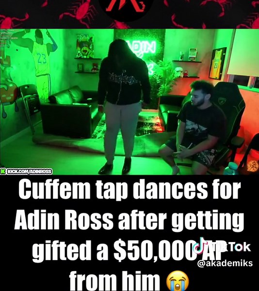 Cuffem's Dance Performance for Adin Ross Revealed