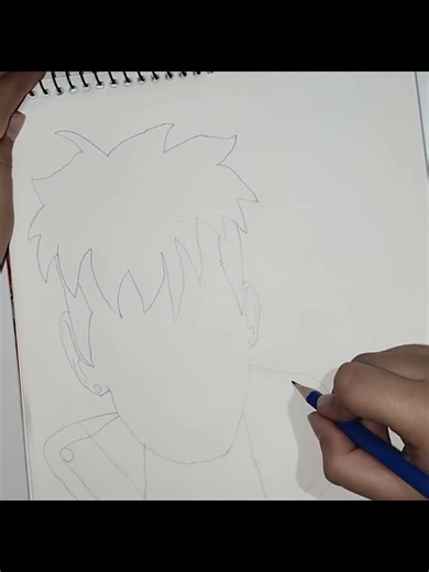 How to draw KAWAKI UZUMAKI (Boruto)#easy #drawing #anime #step by step #sketch #shorts @Ibsam Arts