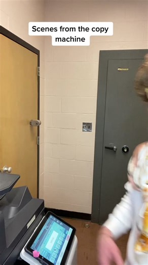 Teacher's Copy Machine Woes: School Day Chaos