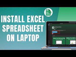 How to Download & Install Excel Spreadsheet on Windows Laptop or PC (FOR FREE)