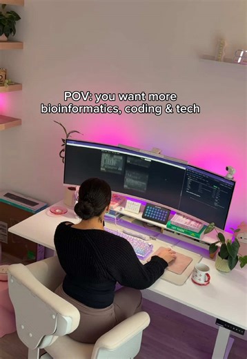 If you want more bioinformatics, coding and tech content, I GOT YOU 🫶🏽 my first long form YouTube video is uppp - in it we build a bioinformatics pipeline 👩🏽‍💻🧬✨ #bioinformatics #tech #coding