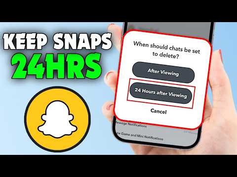 How to Keep Snaps for 24hrs After You Viewed It (2026)