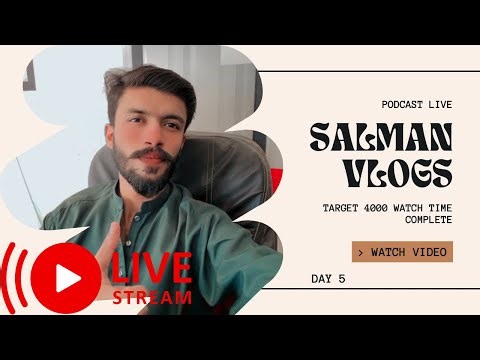 Salman Vlogs is live