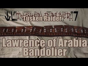 Tusken Raider Bandolier Build-A-Long: Part 01 – Leather Cutting, Grommets, and Sewing