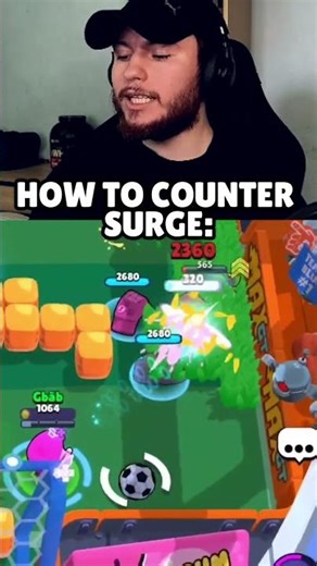 How to counter Surge every time #brawlstars #shorts