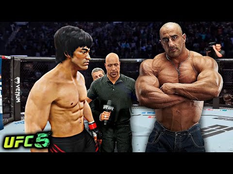 Bruce Lee vs. Yoni Hanna (EA sports UFC 5)