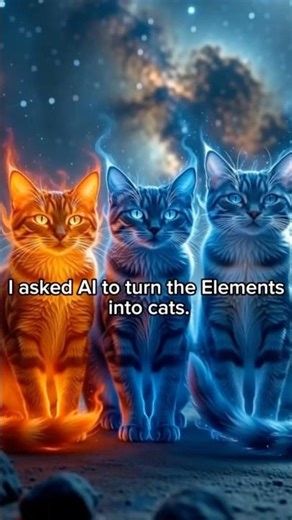 Which Elemental Cat Are You 🔥 #aicats #trending