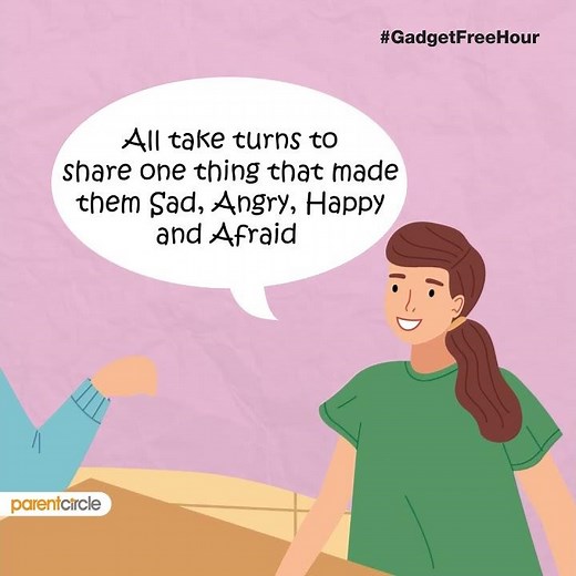 #GadgetFreeHour Activity: Emotions Unplugged