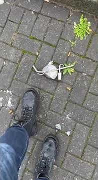 Steel Army / Ranger Boots stomp, trample and destroy lamp