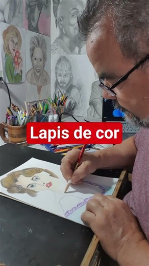 desenho Realista Passo a Passo com técnicas de desenho #art #drawing #realismo