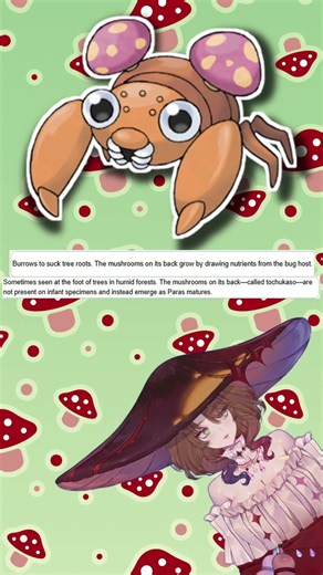 Rating every mushroom Pokémon: Paras