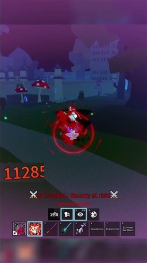 Destroying Servers With Red Kitsune Blox Fruits PvP #roblox #bloxfruits