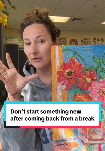 Spring Break Tips for Art Teachers on Teacher TikTok