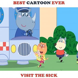 11K views · 734 reactions | Wolfoo and his friends visited the sick  | Wolfoo Kids Cartoon | Facebook
