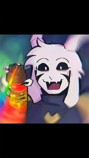 Canon is Peak || Asriel Dreemurr Edit || UNDERTALE || ||Song: COPS ATTACK #undertale #asriel #edit
