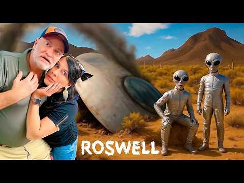 Roswell UFO Mystery 👽 RV Travel Adventure in New Mexico | Aliens, Museums & Space Walk!