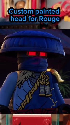 Custom LEGO Head for Ninjago Character