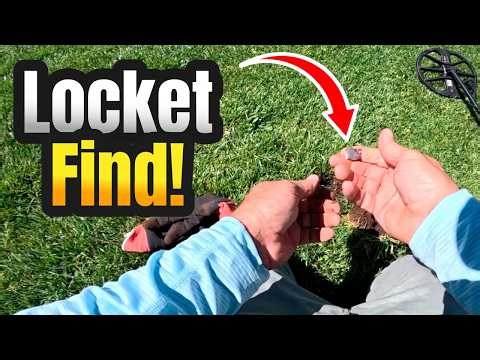 Lost Locket Found! Found RINGS while Metal Detecting in Page, AZ! 💍