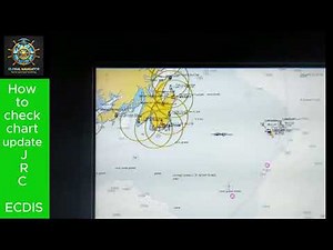 How to check chart update on JRC ECDIS