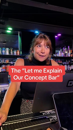 The “let me explain our concept bar” #drinks #happyhour #keyandpeele #snl #sketchcomedy @Kellie Moon