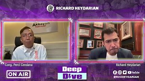 3.1K views · 85 reactions | WILL SARA DUTERTE GET IMPEACHED!?Interview w/ Cong Perci Vilar Cendana, who sponsored the first complaint #DeepDive ️ | Richard Heydarian | Facebook