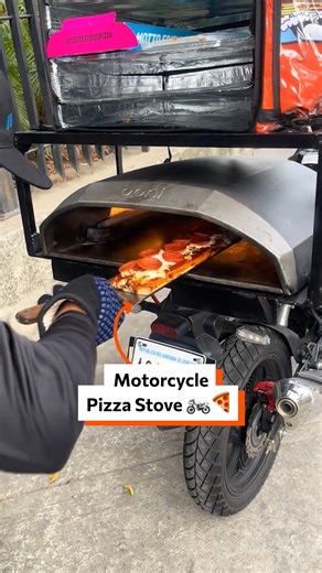 145K views · 294 reactions | Motorcycle pizza stove ️ | Twisted | Facebook