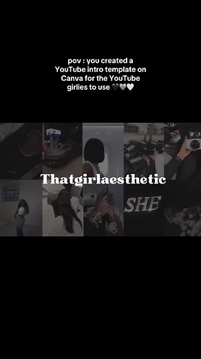 How to make your own youtube intro like this using Canva tutorial is now up on my tiktok 🤍 Stay tuned for more content like this ✨ #youtubeintrotutorial #canvayoutubeintro #canvatemplates #canvatutorial #introvideo #youtubeintromaker