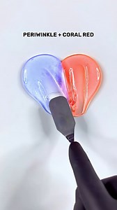 7.2M views · 65K reactions | Watch Periwinkle & Coral Red Create a Magical Color! ✨ #slime #satisfying | Satisfying ASMR | Facebook