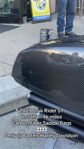 2023 Low Rider ST with Carbon Fiber Bags for Sale