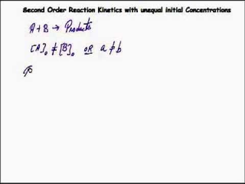 Chemical Kinetics- Derivations for Integrated Rate Law Expressions