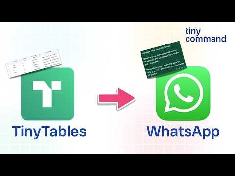 Send WhatsApp Message from Google Sheets | Google Sheets WhatsApp Integration