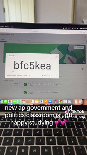 Nuevo aula de Gobierno y Política AP disponible