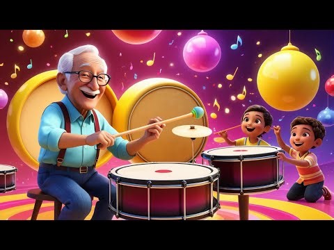 This Old Man’s Music Band | Classic Kids Song with Fun Instruments | Sing Along Nursery Rhyme