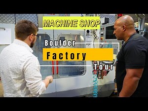 Boulder Amplifiers Factory Tour: Machine Shop - Must See !!! - High-end audio