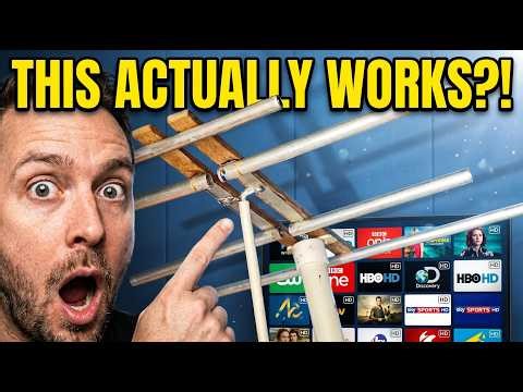 Homemade TV antenna: Don't buy one until you see this