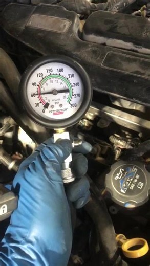 Dynamic Compression test on 2015 Chevrolet Silverado 6.0L V8 (364CI).