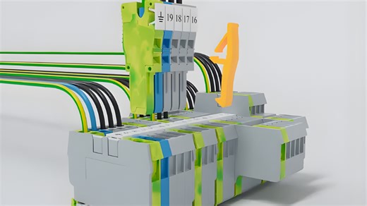 Pluggable Terminal Blocks Feature Spring Clamp and Plug Technology - News
