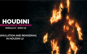 Houdini影视工业VFX视觉特效大师级训练视频教程第一季