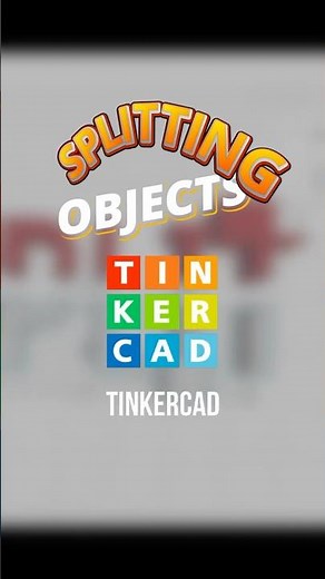 Split objects in Tinkercad | 3D modeling