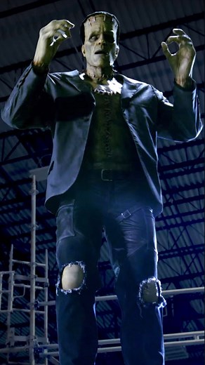 David Vaughn on Instagram: "Step into pure horror as Universal Orlando’s Epic Universe debuts its most terrifying ride yet! You’ll enter the eerie catacombs of Frankenstein Manor, where cutting-edge animatronics bring monsters to life like never before. 🐺 Four iconic creatures – Dracula, The Wolf Man, the Creature from the Black Lagoon, and Frankenstein’s Monster – lurk within these haunted halls. With 14 animatronics in total, each encounter will have you inches away from The Wolf Man’s razor-