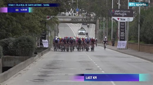 Paul Magnier se montre le plus rapide sur la première étape du Tour d'Algarve et permet à l'équipe Soudal Quick-Step de débloquer son compteur cette saison. 🔥 #RTLsports | RTL sports